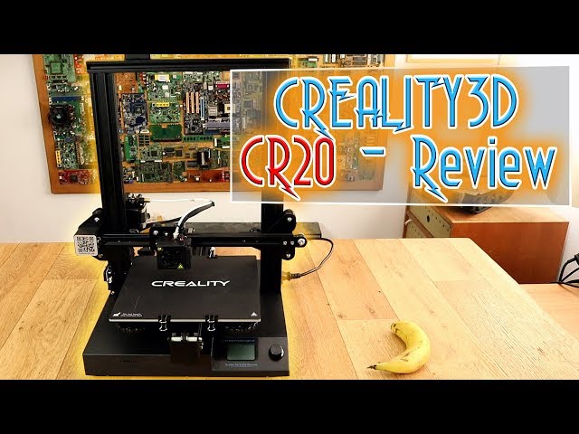 holdall gidsel Misforståelse Creality-CR20 3D printer - Review - YouTube