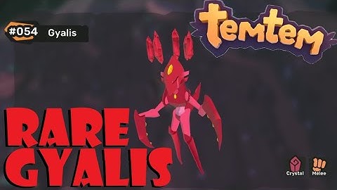 Where to find Gyalis rare spawn Temtem #054
