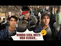 VIRAL VIDEO: Irish Vlogger’s Mumbai Local Journey Leaves Internet in Splits..First Mumbai Local Ride