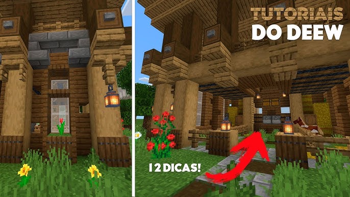 Casas no Minecraft: Como fazer a sua e 20 ideias para se inspirar [GUIA  COMPLETO]