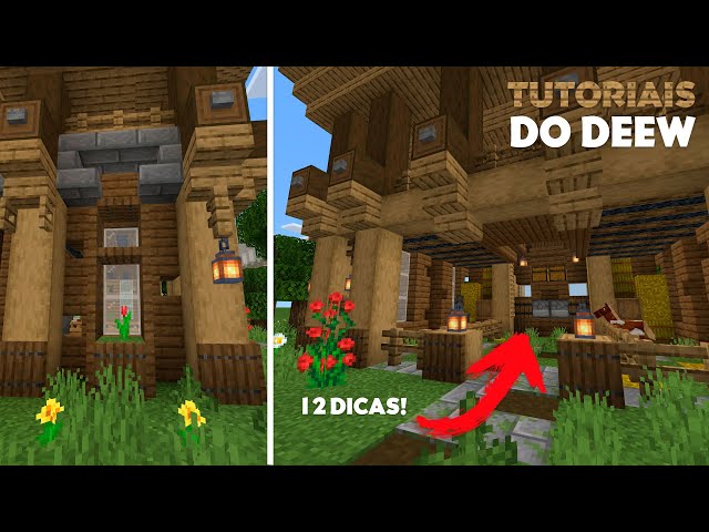 Construção em Minecraft: Os melhores tutoriais e dicas para casas bonitas  (GUIA) - Global Esport News