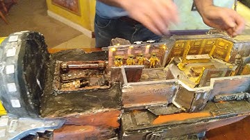 Serinity space ship scratch built