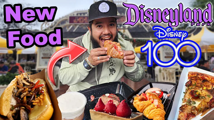 NEW Disney100 Celebration FOOD!!! (Disneyland Anah...