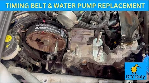 Ford Focus ST 2.0 TDCI Timing belt & Waterpump replacement.. Kuga / Mondeo ETC