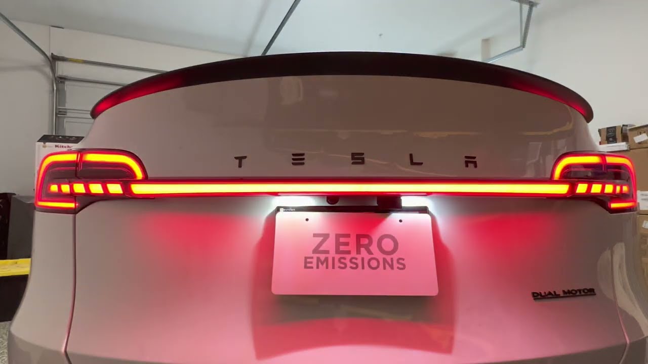 FanpBow 4Pcs Tesla Model Y Model 3 2021 2022 2023 2024