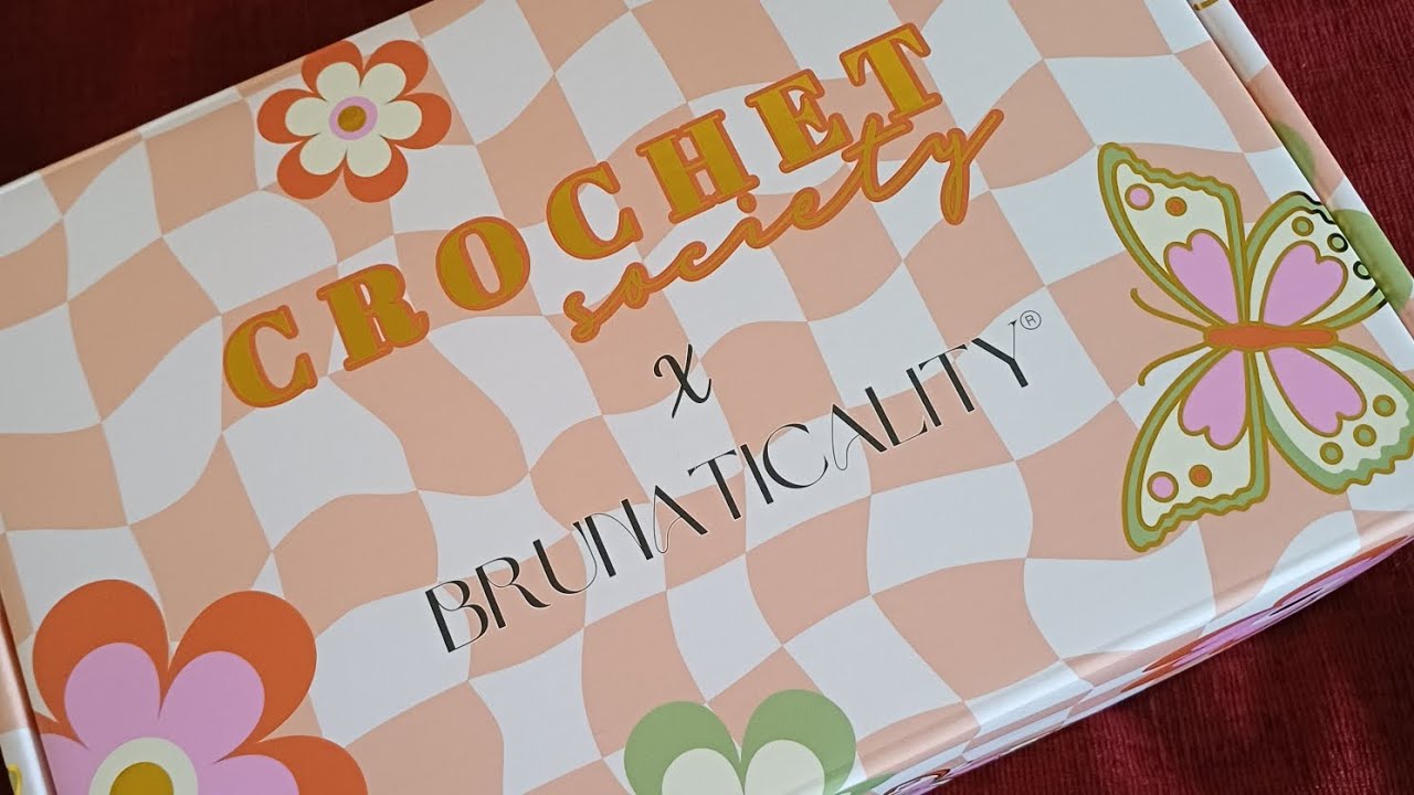 Opening Crochet Society Box 58 (Jan 2026)