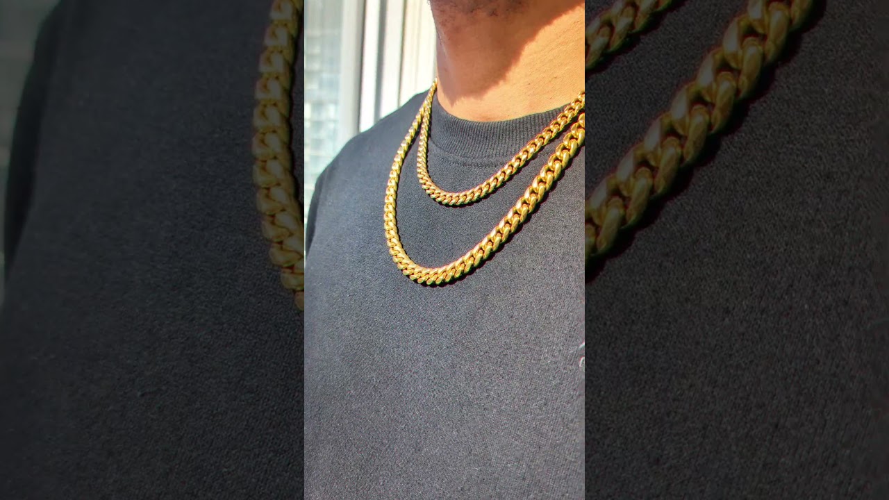 Classic Cuban Links From Drip-Culture-Jewelry.Com  