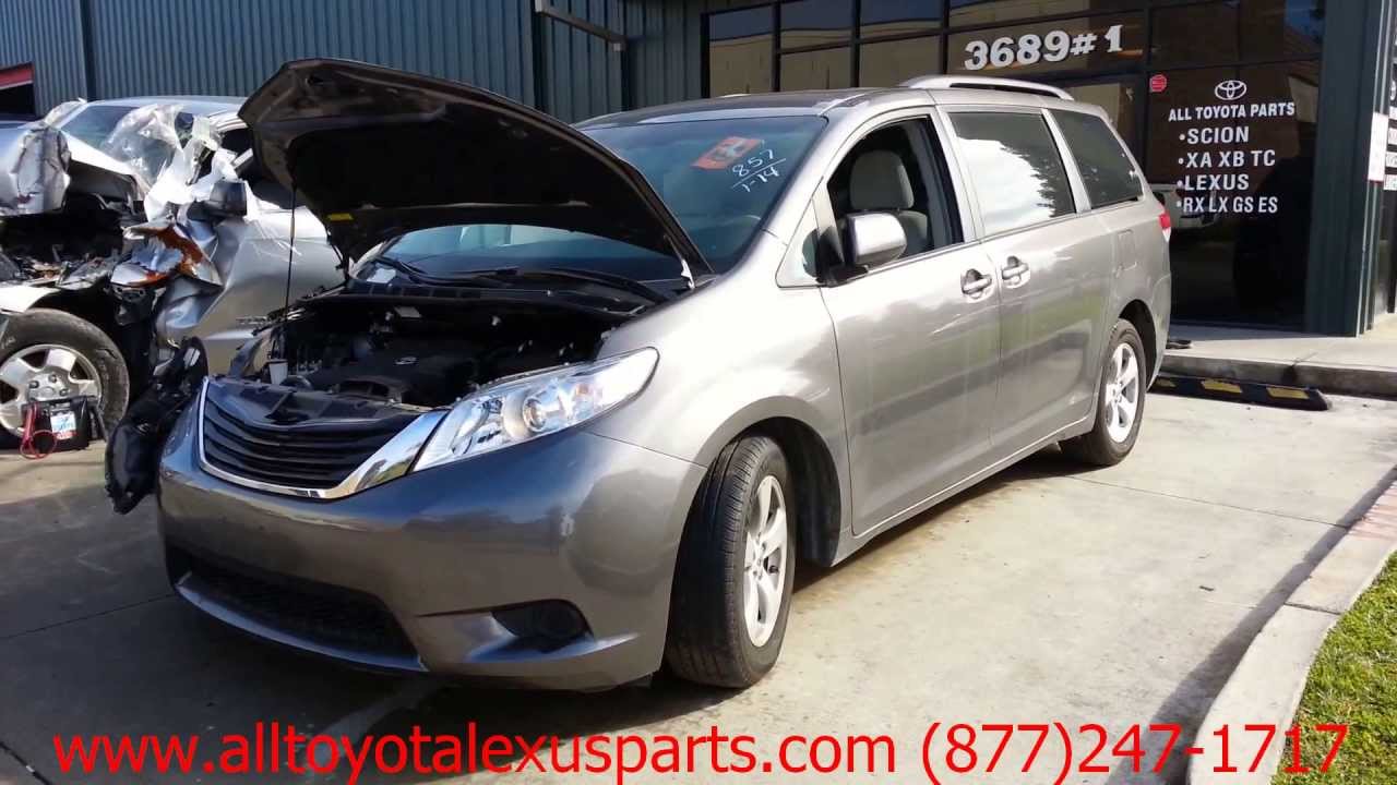 Toyota Sienna 2012 Car for Parts