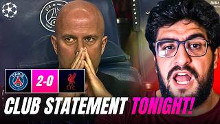 CLUB STATEMENT NOW! *RANT😡*! ARNE SLOT OUT NOW😡! THE TIE IS ALL OVER! 0 SHOTS ON TARGET😡😡😡