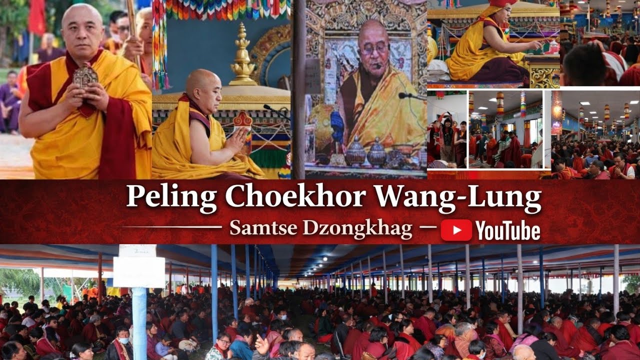 #PeaceAndBlessings Peling Choekhor Wang Lung Samtse