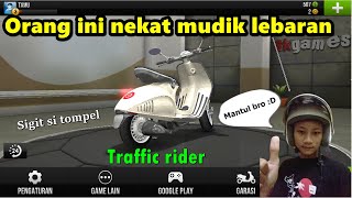 Game mudik nih ! Traffic rider android - Gameplay receh 2020 screenshot 3