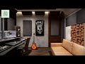 Music studio interior design  mnk studio