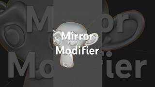 Speed Up Your Workflow: Mastering Blender's Mirror Modifier #blendertips #blendertutorials #blender