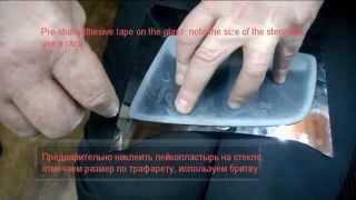 How to replace glass rear view mirrors. For BMW E60\Как заменить стёкла зеркал заднего вида
