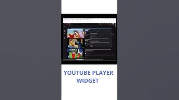FLUTTERFLOW YOUTUBE PLAYER WIDGET