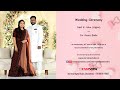Wedding ceremony live streaming of neel k john appu with dr kezia babu