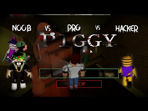 Noob Vs Pro Vs Hacker Piggy Roblox L Alvintoys Youtube - noob vs pro roblox piggy