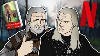 Book\/Game Geralt Meets Netflix Geralt