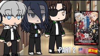 Windbreaker characters react to Tokyo revengers pt 2 🇪🇦🇺🇲