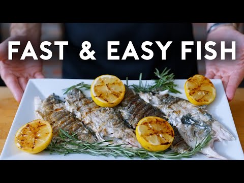 Master The Fish Basics Grilled, Ceviche, Papillote  Basics with Babish