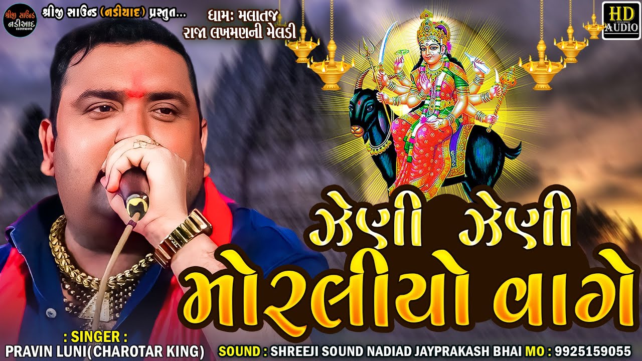 Jeni Jeni Moraliyo Vage - ઝેણી ઝેણી મોરલીયો વાગે || Pravin Luni Regdi || Shreeji Sound Nadiad