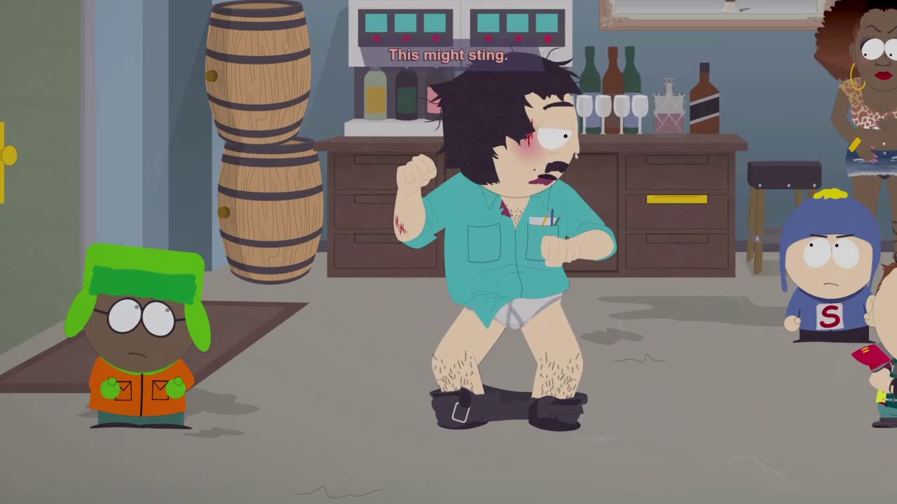 South Park The Fractured But Whole Red Wine Drunk Randy Boss Fight