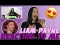REACTING TO LIAM PAYNE REACTING TO ME | Just Sharon