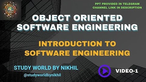 Introduction to Software Engineering in Telugu | What is Software | What is Engineering #oose #SE