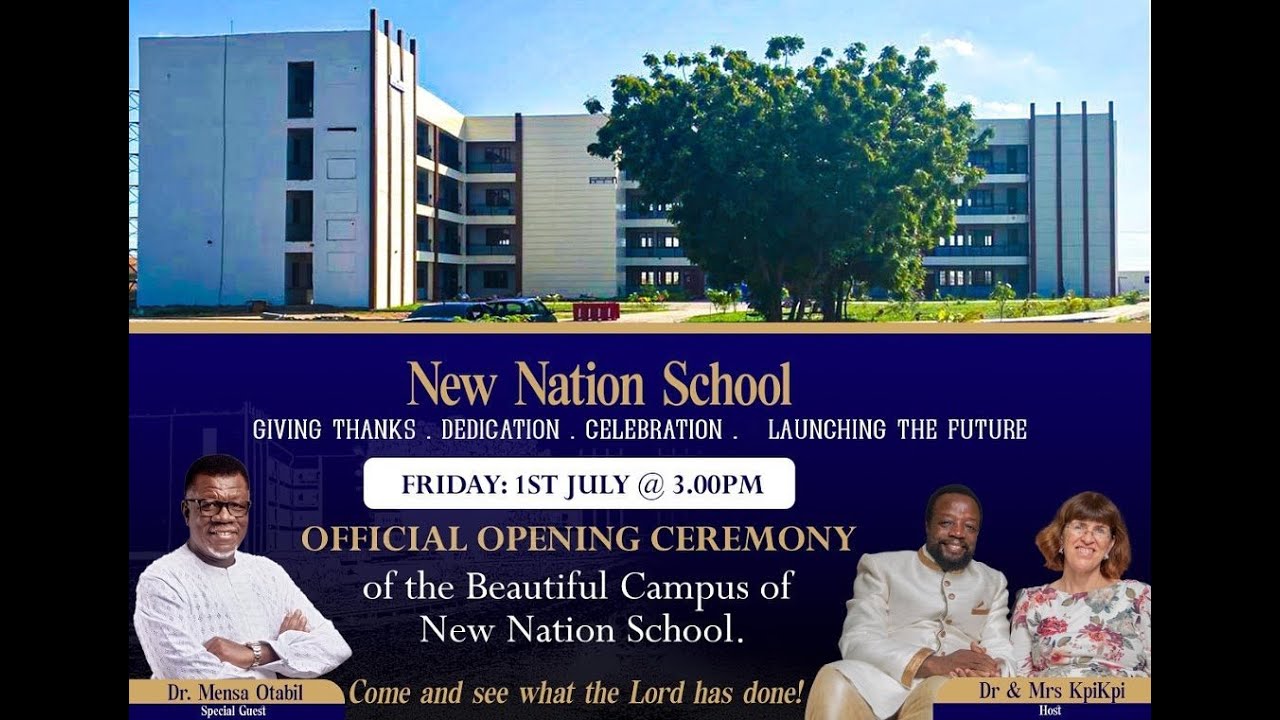 New Nation SchoolOfficial Opening Ceremony of New Campus YouTube