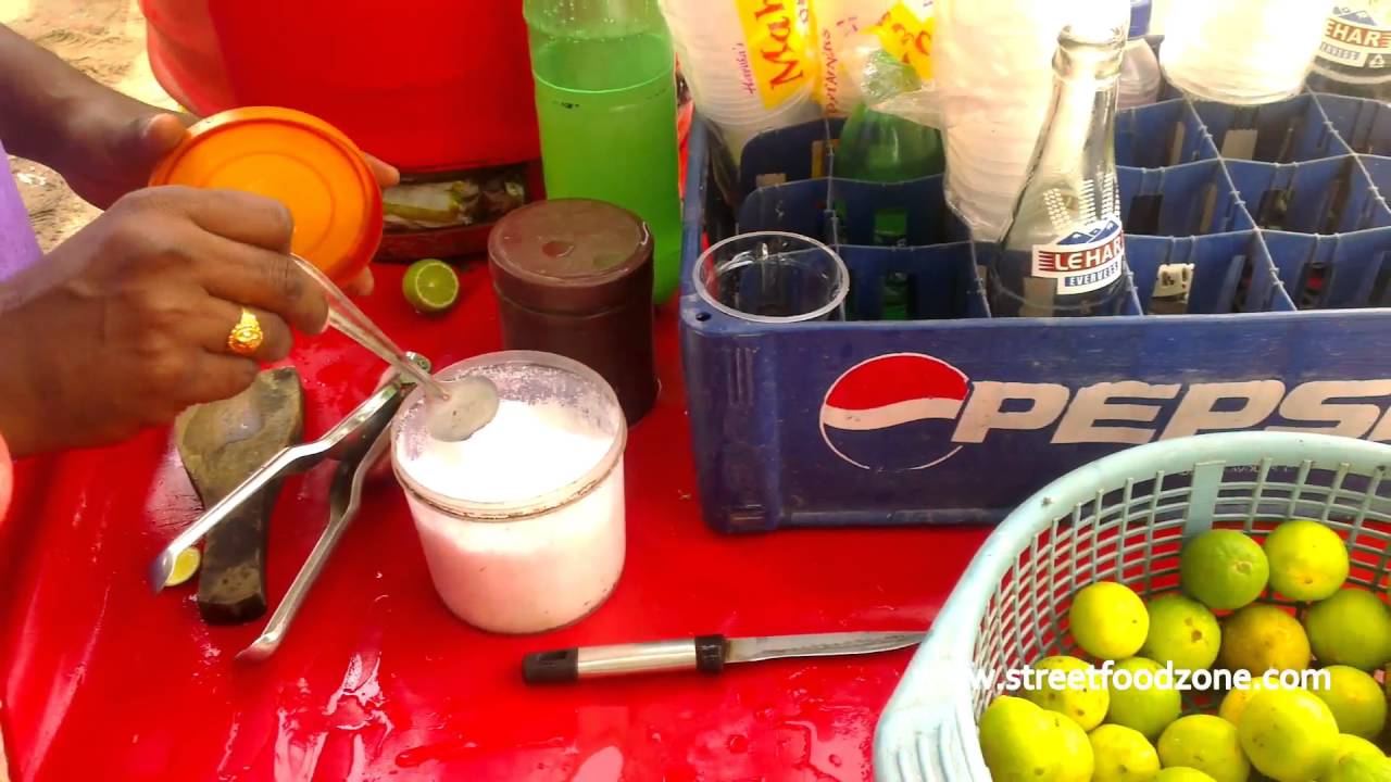 Lemon Soda Making Indian Street Drinks Natural Energy Drinks YouTube