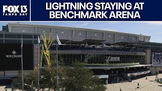 Tampa Bay Lightning to stay at Benchmark International Arena