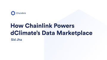 How Chainlink Powers dClimate