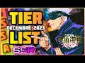 Maj tier list ssr aprs les dingueries de dcembre  jujutsu kaisen phantom parade