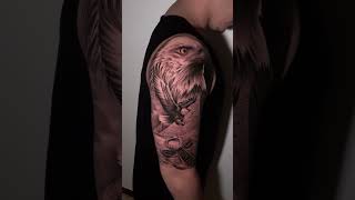 Eagle Arm Tattoo Design.