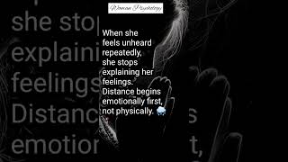When She Stops Explaining Her Feelings 🌧️| shorts