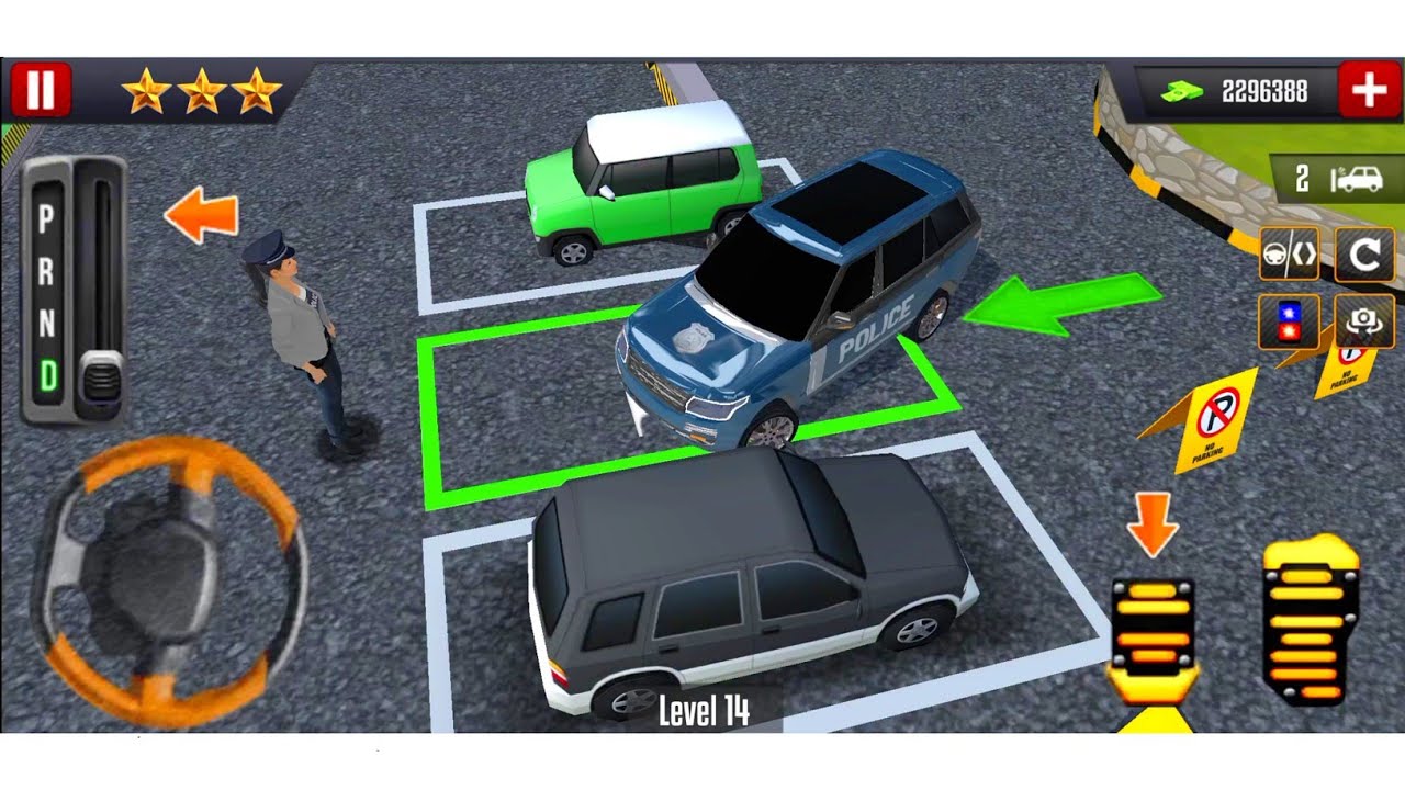 Advance Police Parking | Police Parking Car Simulator #2 - Android Gameplay