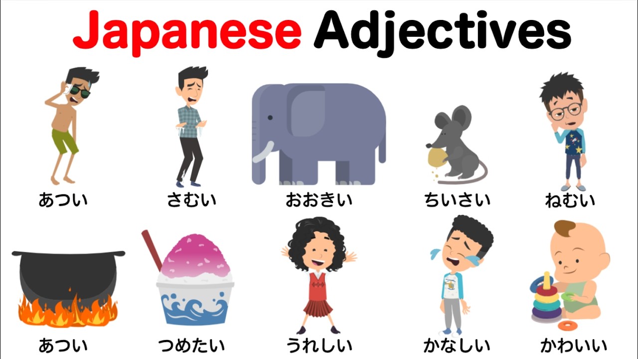 【Japanese Vocabulary】100+ Essential Adjectives In Japanese