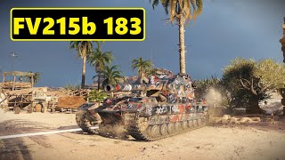 FV215b 183. 10k dmg, 7 kills. World of Tanks Top Replays.