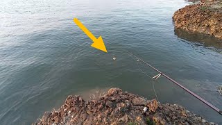 segampang ini mancing pinggiran pakai pelampung