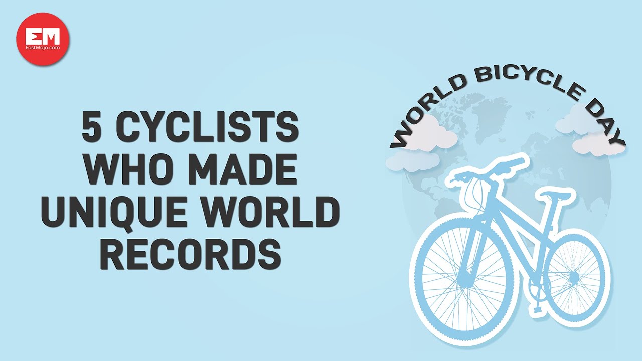 World Bicycle Day: 5 cyclists who made unique world records