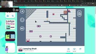 jumping shell level 16 blind folded