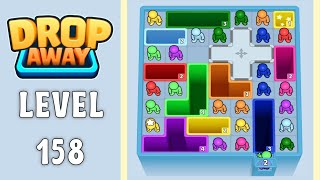 Drop Away level 158 gameplay solution