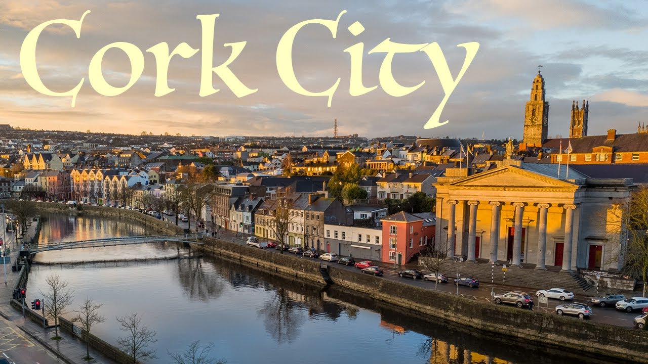 Cork Ireland Winter 4K Aerial Footage YouTube