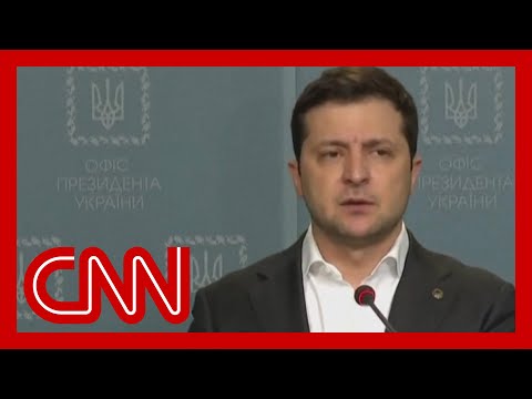 Ukraine's president speaks out amid Russian invasion