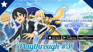 Sword Art Online: Memory Defrag [Story Mode Playthrough #3] screenshot 1