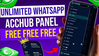Best Free Virtual OTP Panel for WhatsApp 2026 | Acchub OTP Panel Review & Tutorial 🔥 screenshot 1