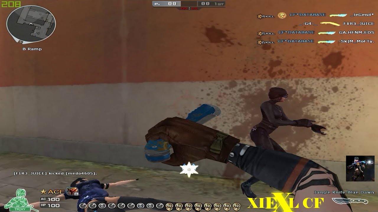 CF XIEXL: Jungle Knife-Blue Dawn (FFA New Greece) GamePlay