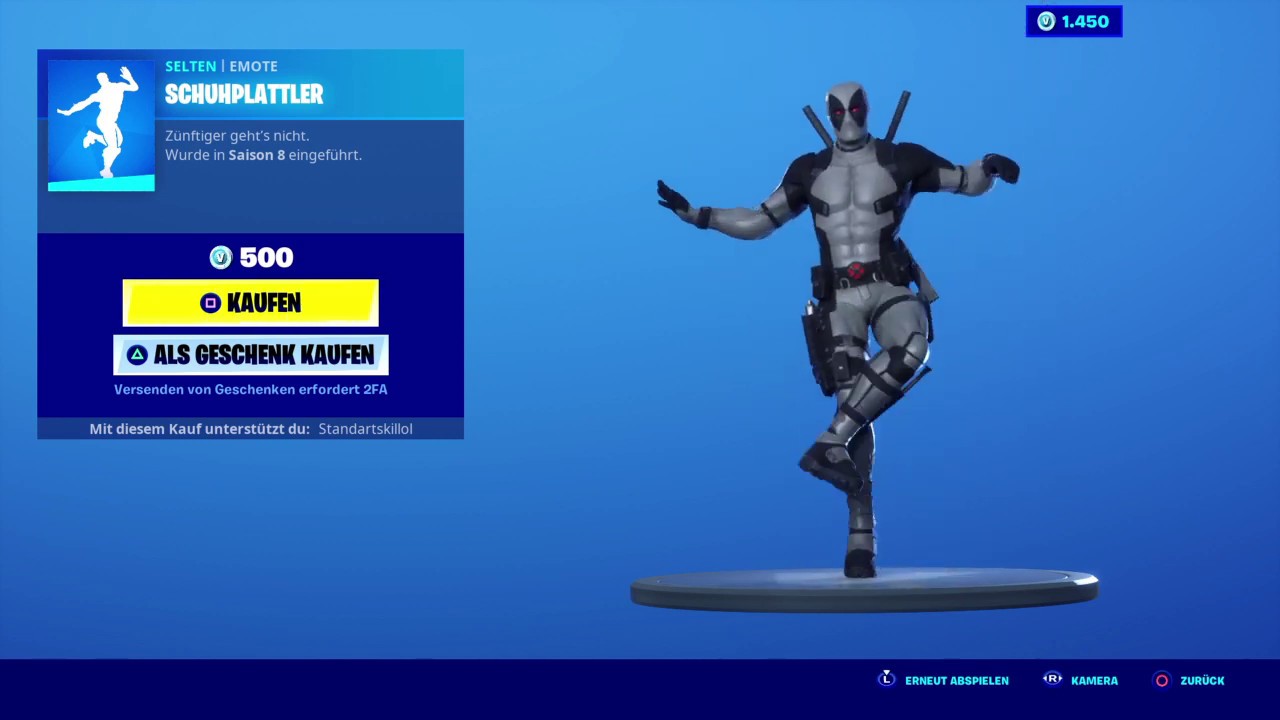 Alle Fortnite Tänze Die Es Gibt