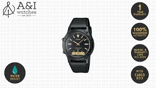 Jam Tangan Casio Original Pria AW-49HE--1A