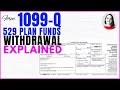 Tax Form 1099-Q Explained || 529 Plan Withdrawal